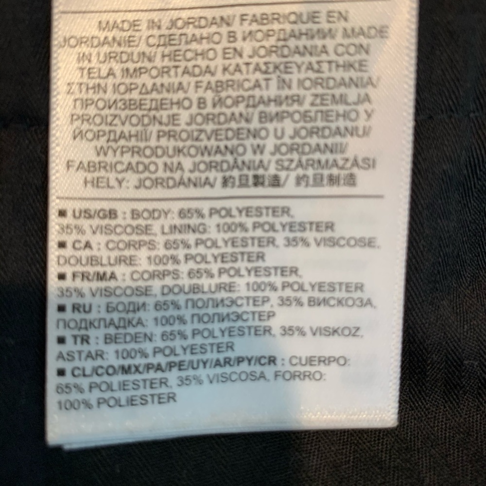 Banana Republic Windowpane Tailored Slim Fit Pants - Picture 6 of 7